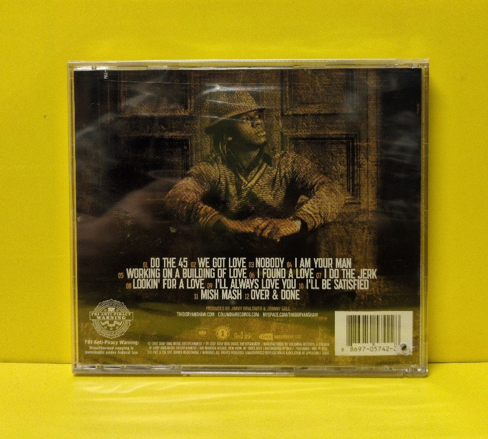 Ryan Shaw - This Is Ryan Shaw - 2007 - 88697 05742 2 - New - Sealed - CDs
