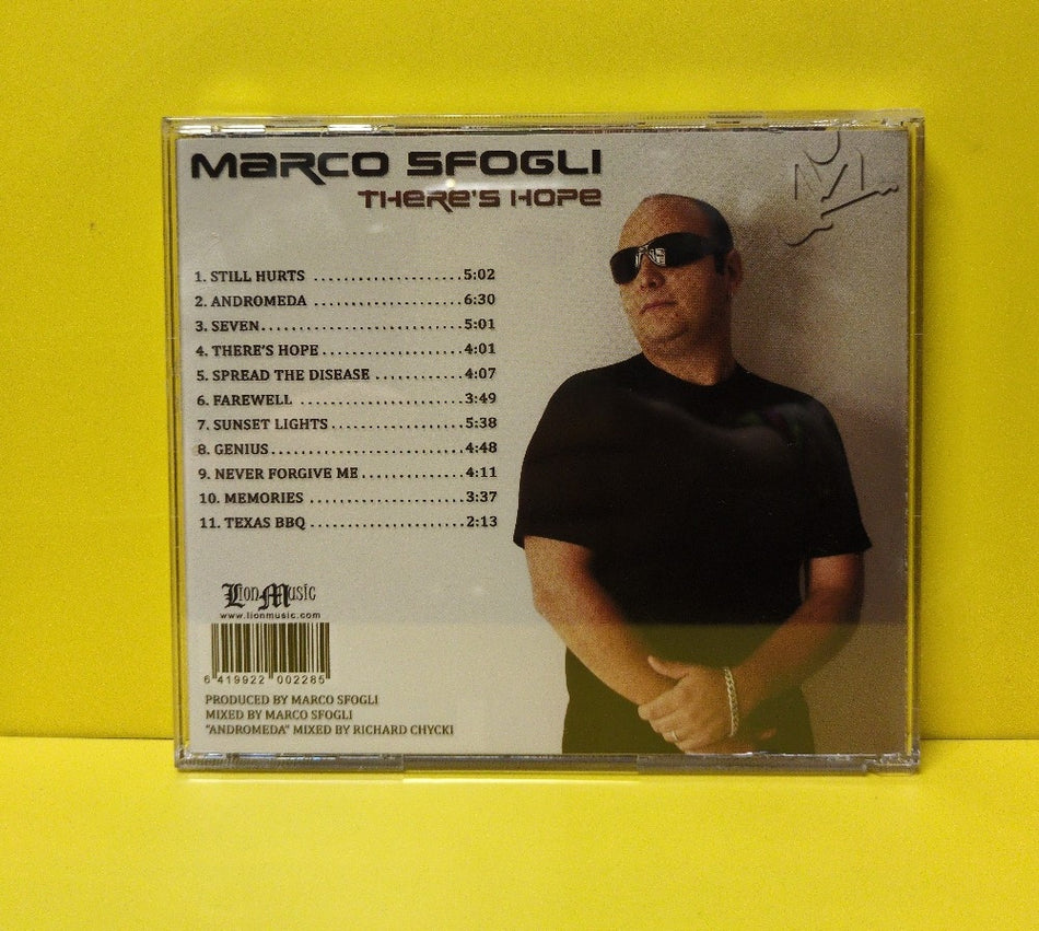 Marco Sfogli - There's Hope - 2008 - LMC228 - Used - EX - CDs - Finland Import