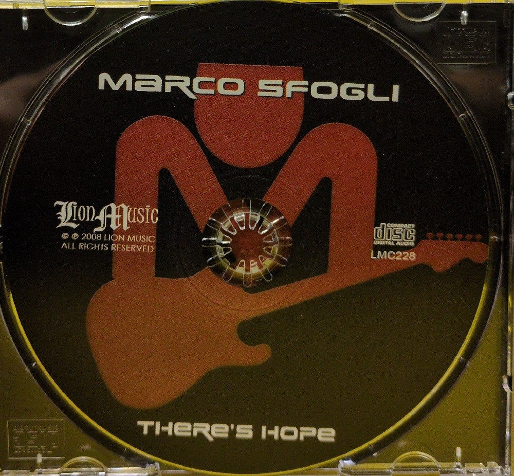 Marco Sfogli - There's Hope - 2008 - LMC228 - Used - EX - CDs - Finland Import