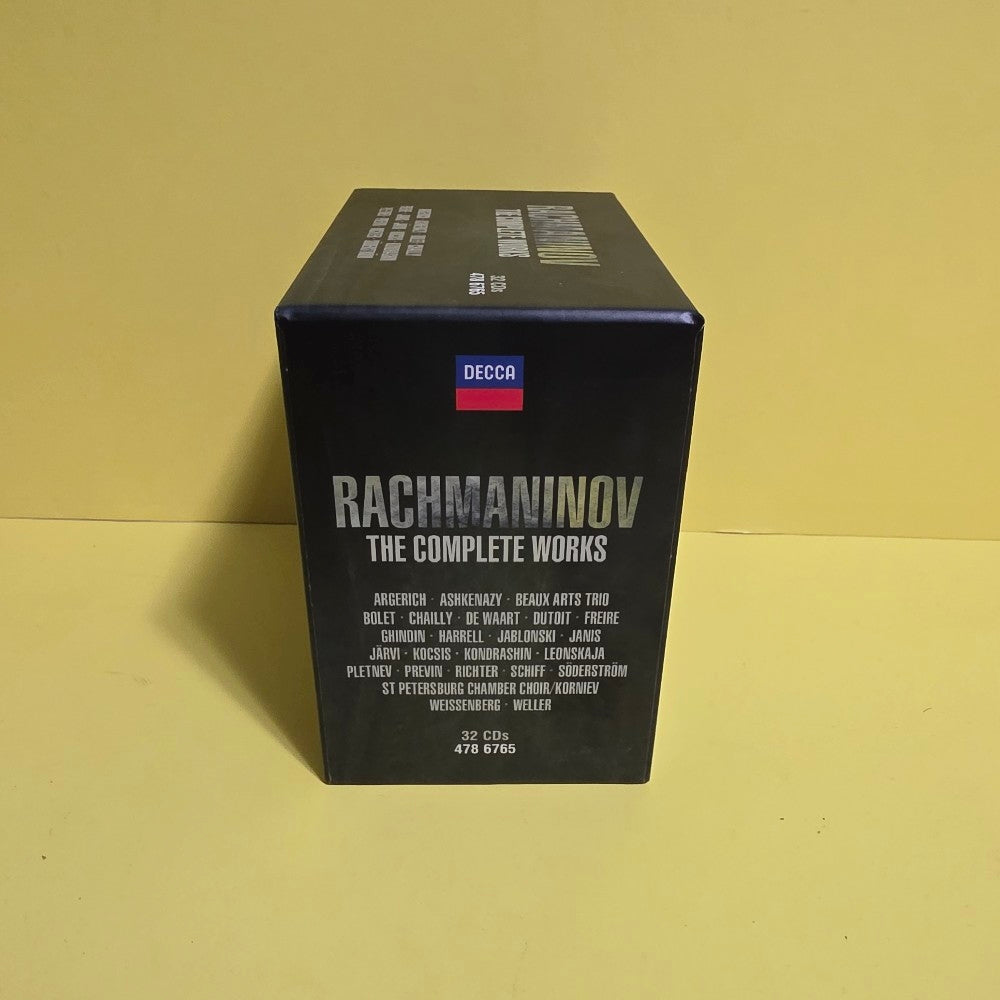 Rachmaninov - The Complete Works Decca / 32 CDs Box Set - 2014 - 478 6765 - Used - NM - CDs