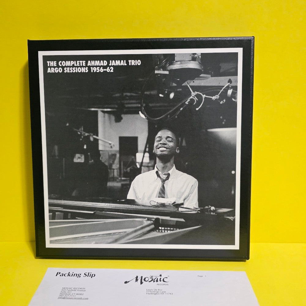 Ahmad Jamal Trio - The Complete Ahmad Jamal Trio Argo Sessions 1956-62 / 9 CDs Mosaic Box Set Limited Edition Numbered 1419 Mint Condition With Purchase Recipe  - 2010 - MD9-246 - New - Sealed - CDs