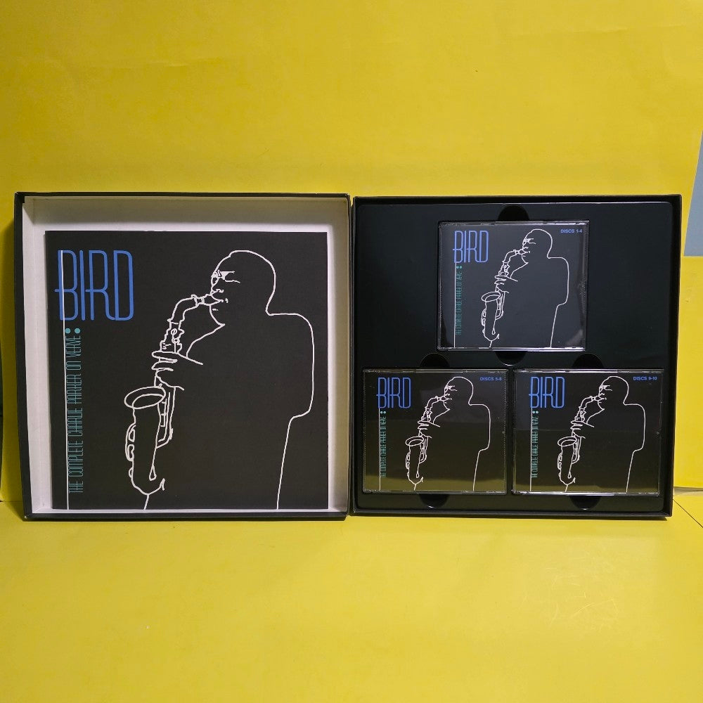Charlie Parker - Bird (The Complete Charlie Parker On Verve) 10 CDs Box Set In Mint Condition  - 1988 - 837 141-2 - Used - NM - CDs