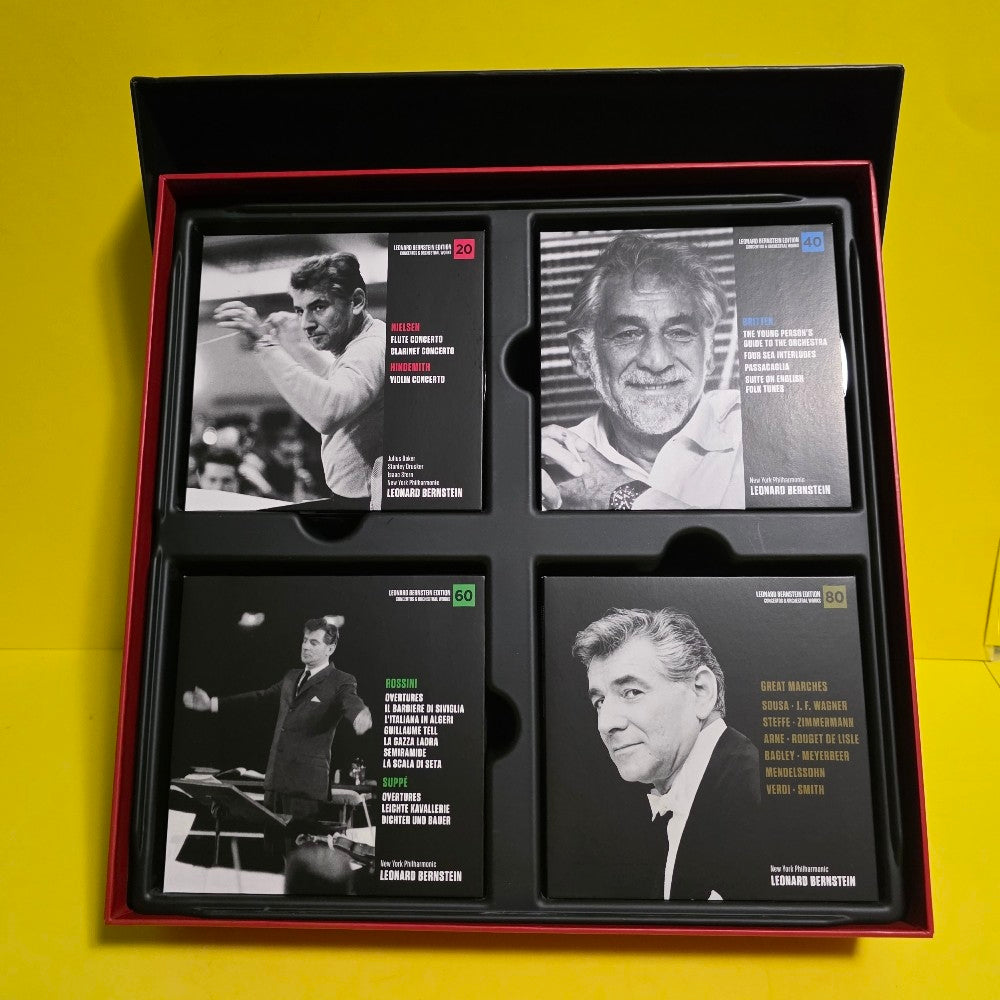 Leonard Bernstein - Leonard Bernstein Edition / 80 CDs Box Set / In Exlent Condition  - 2014 - 88430 13302 - Used - NM - CDs