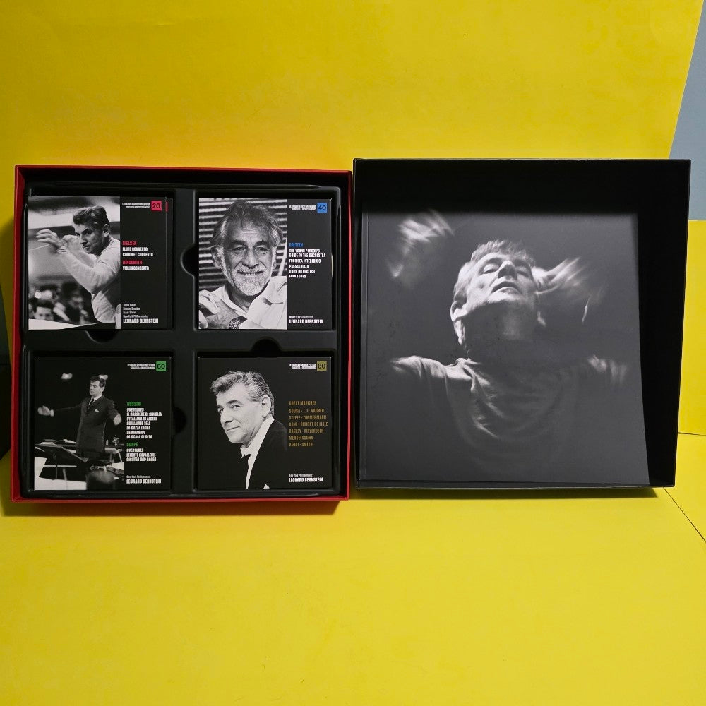 Leonard Bernstein - Leonard Bernstein Edition / 80 CDs Box Set / In Exlent Condition  - 2014 - 88430 13302 - Used - NM - CDs