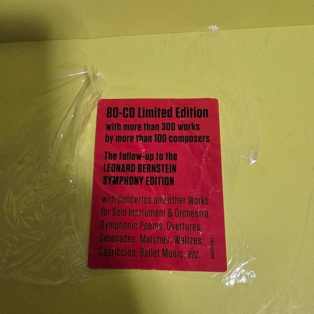 Leonard Bernstein - Leonard Bernstein Edition / 80 CDs Box Set / In Exlent Condition  - 2014 - 88430 13302 - Used - NM - CDs
