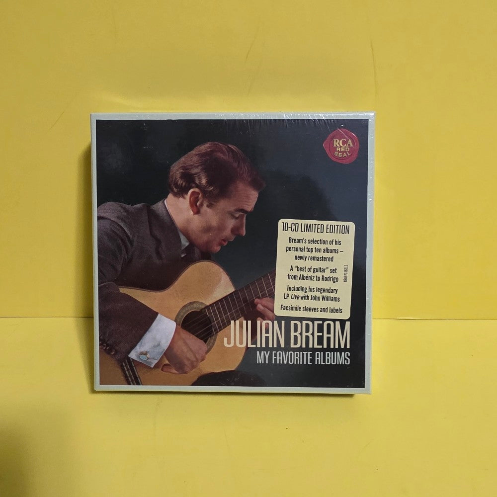 Julian Bream - My Favorite Albums - 2011 - 88697316212 - New - Sealed - CDs