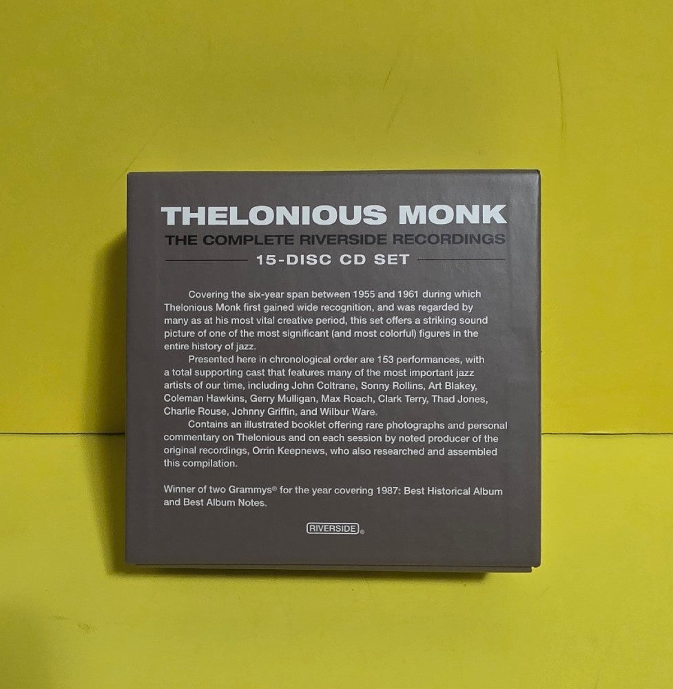 Thelonious Monk  - The Complete Riverside Recording / 15 CDs Box Set - 1986 - RCD-022-2 - Used - NM - CDs