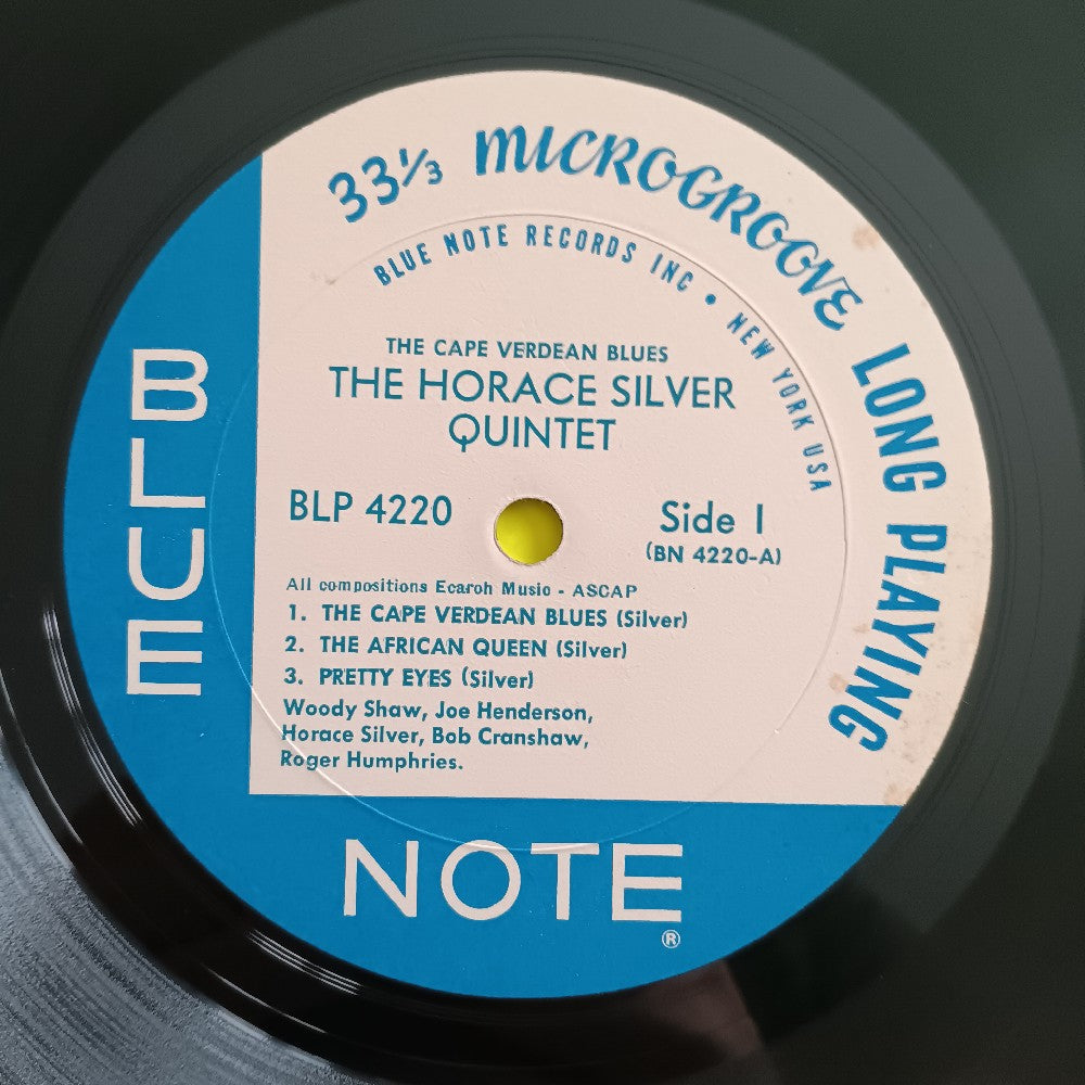 Horace Silver Quintet & JJ Johnson - Cape Verdean Blues OG MONO P - 1955 - BLP 4220 - Used - VG++ - Vinyl