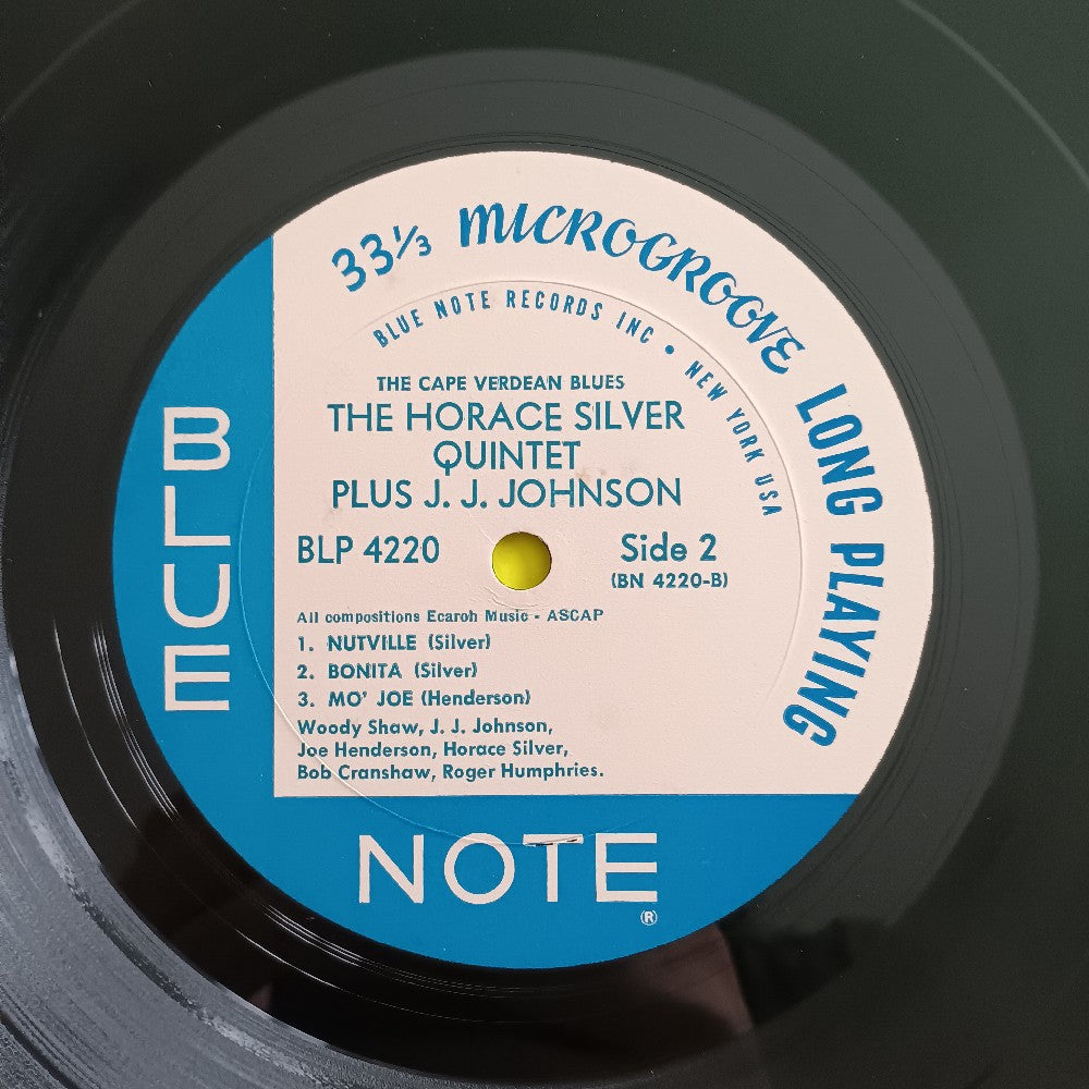 Horace Silver Quintet & JJ Johnson - Cape Verdean Blues OG MONO P - 1955 - BLP 4220 - Used - VG++ - Vinyl