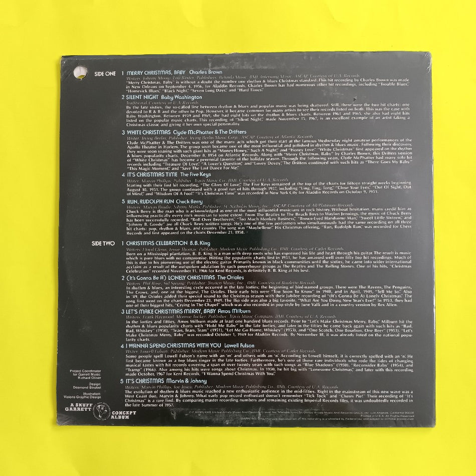 Various - Rhythm & Blues Christmas - 1976 - UA-LA654-R - New - Sealed - Vinyl