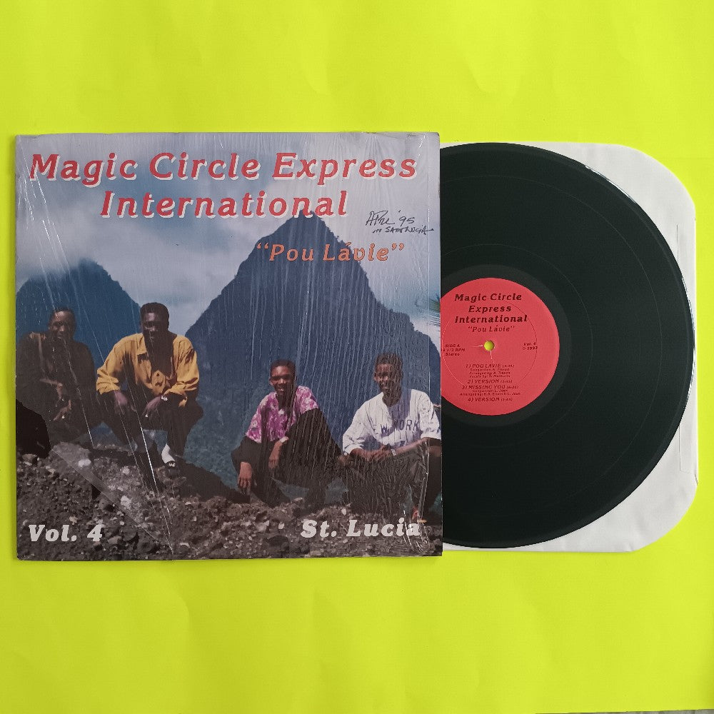 Magic Circle Express - Pou Lavie St. Lucia Vol. 4 - 1993 - Used - VG++ - Vinyl
