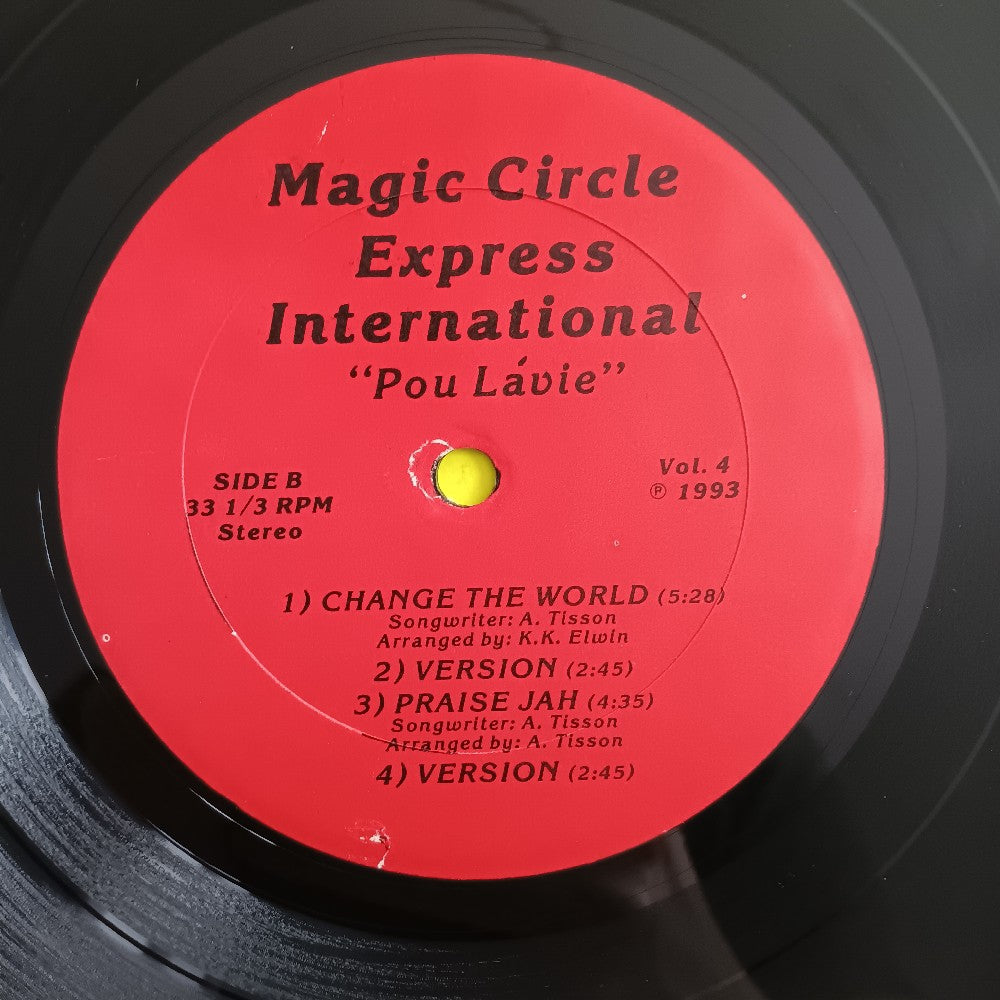 Magic Circle Express - Pou Lavie St. Lucia Vol. 4 - 1993 - Used - VG++ - Vinyl