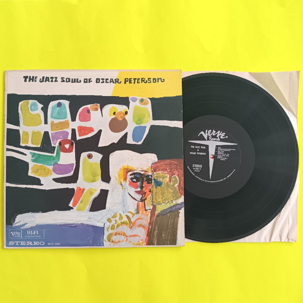 Oscar Peterson - The Jazz Soul Of Oscar Peterson - 1959 - V6-8351 - Used - EX - Vinyl