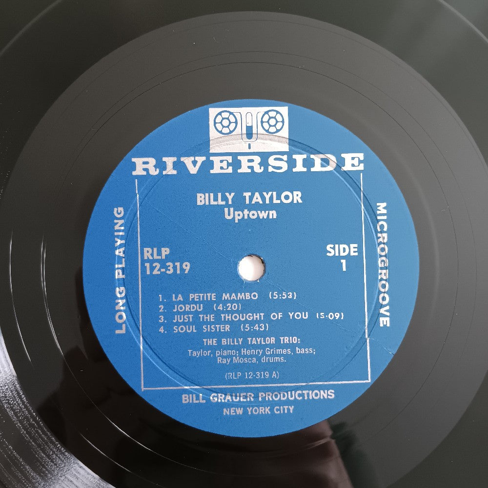 Billy Taylor Trio - Uptown Mono Deep Groove - 1960 - RLP 12-319 - Used - VG++ - Vinyl