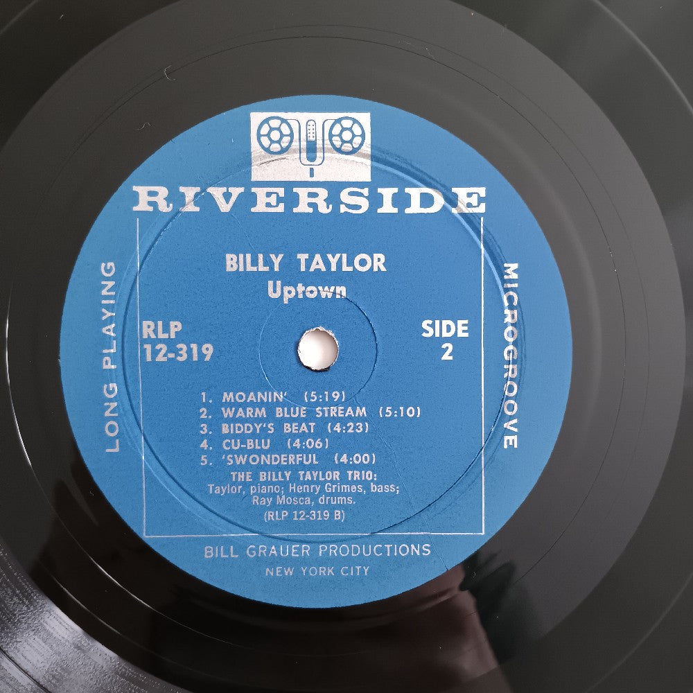 Billy Taylor Trio - Uptown Mono Deep Groove - 1960 - RLP 12-319 - Used - VG++ - Vinyl