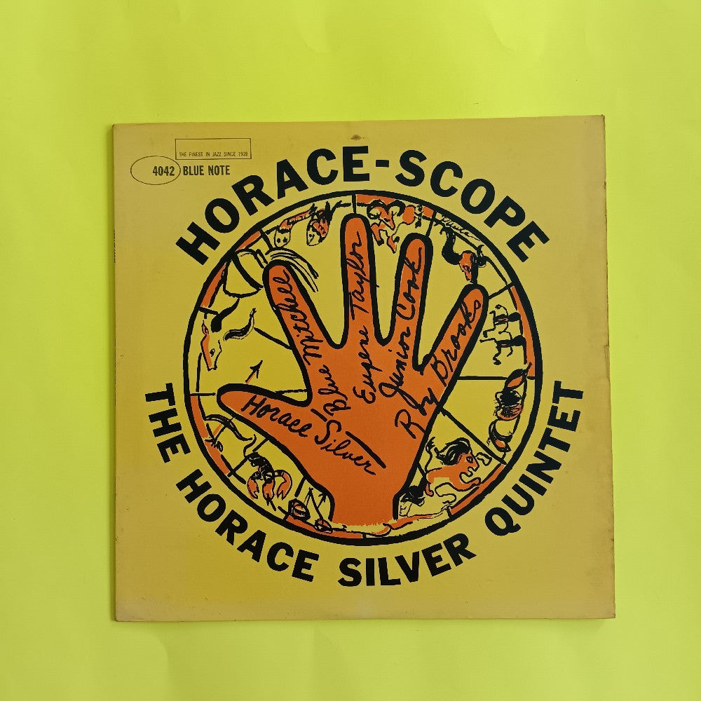 Horace Silver Quintet - Horace-Scope DG P Ear Mono - 1961 - BLP