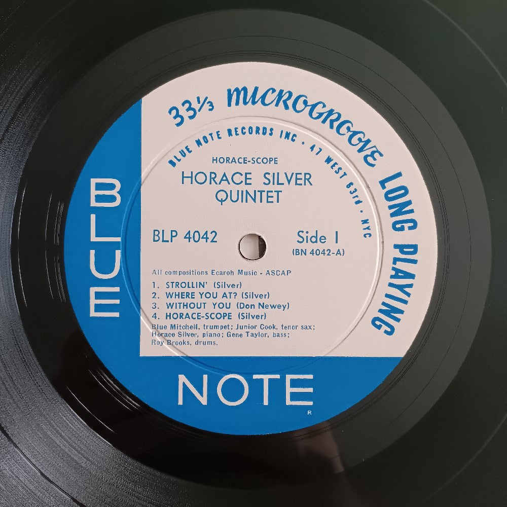 Horace Silver Quintet - Horace-Scope DG P Ear Mono - 1961 - BLP 4042 - Used - EX - Vinyl