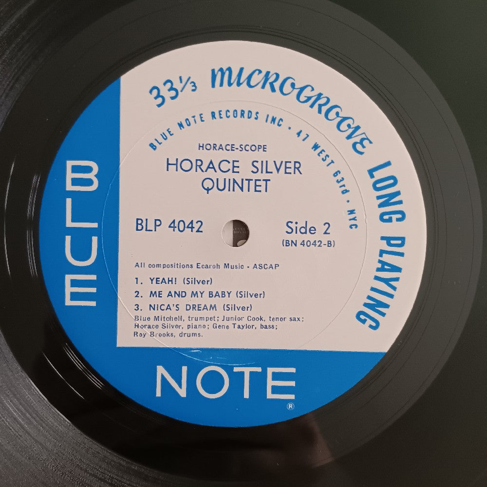 Horace Silver Quintet - Horace-Scope DG P Ear Mono - 1961 - BLP 4042 - Used - EX - Vinyl