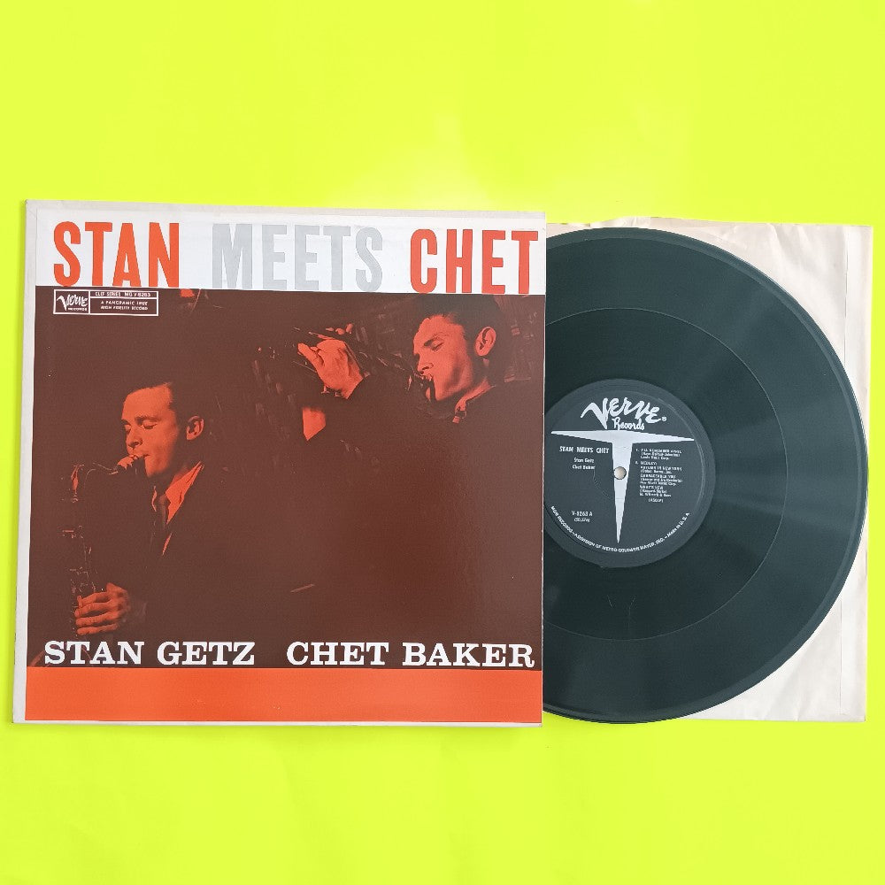 Stan Gets / Chet Baker - Stan Meets Chet MONO - V-8263 - Used - VG++ - Vinyl
