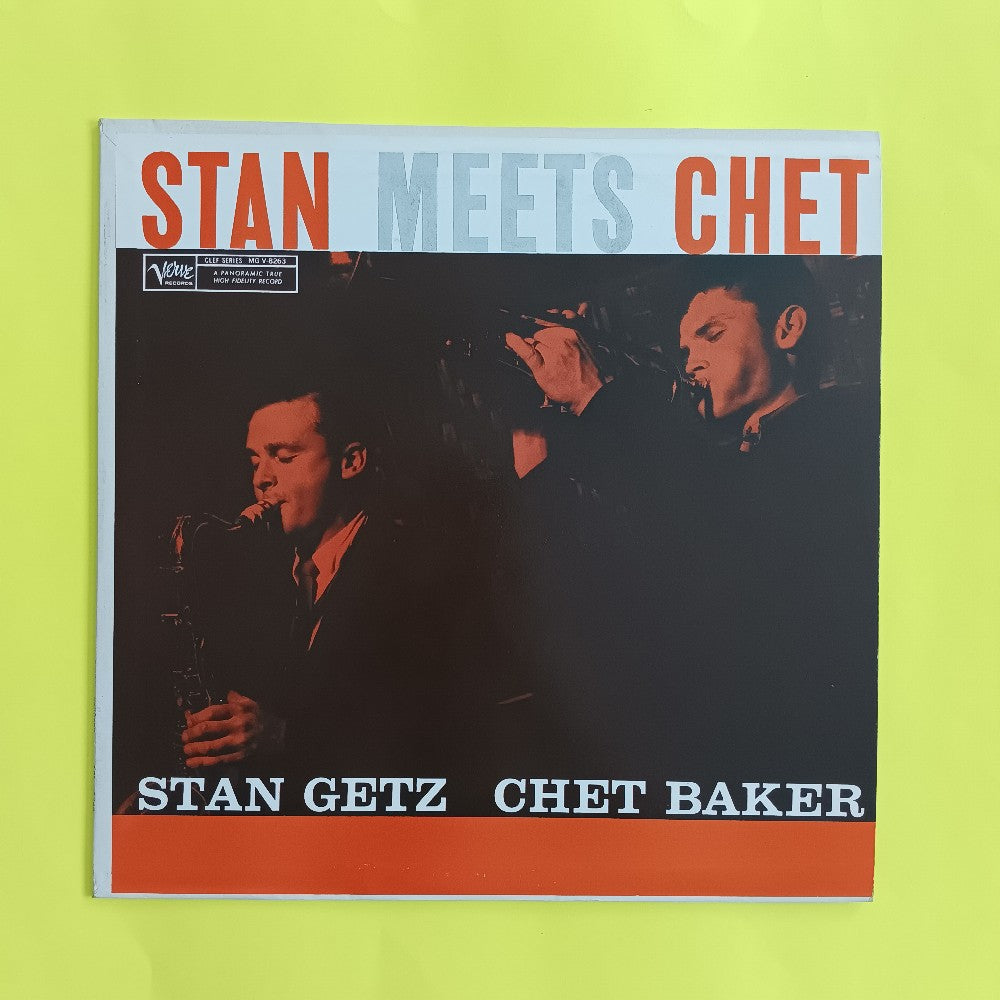 Stan Gets / Chet Baker - Stan Meets Chet MONO - V-8263 - Used - VG++ - Vinyl