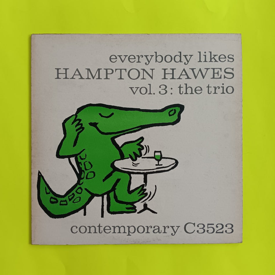 Hampton Hawes - Everybody Likes Hampton Hawes Vol. 3 The Trio OG MONO - 1956 - C3523 - Used - VG++ - Vinyl