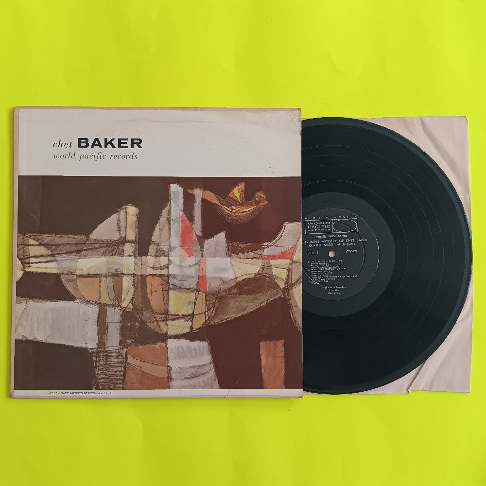 Chet Baker - The Trumpet Artistry of Chet Baker MONO - 1958 - WP 1206 / ST 612 - Used - VG++ - Vinyl