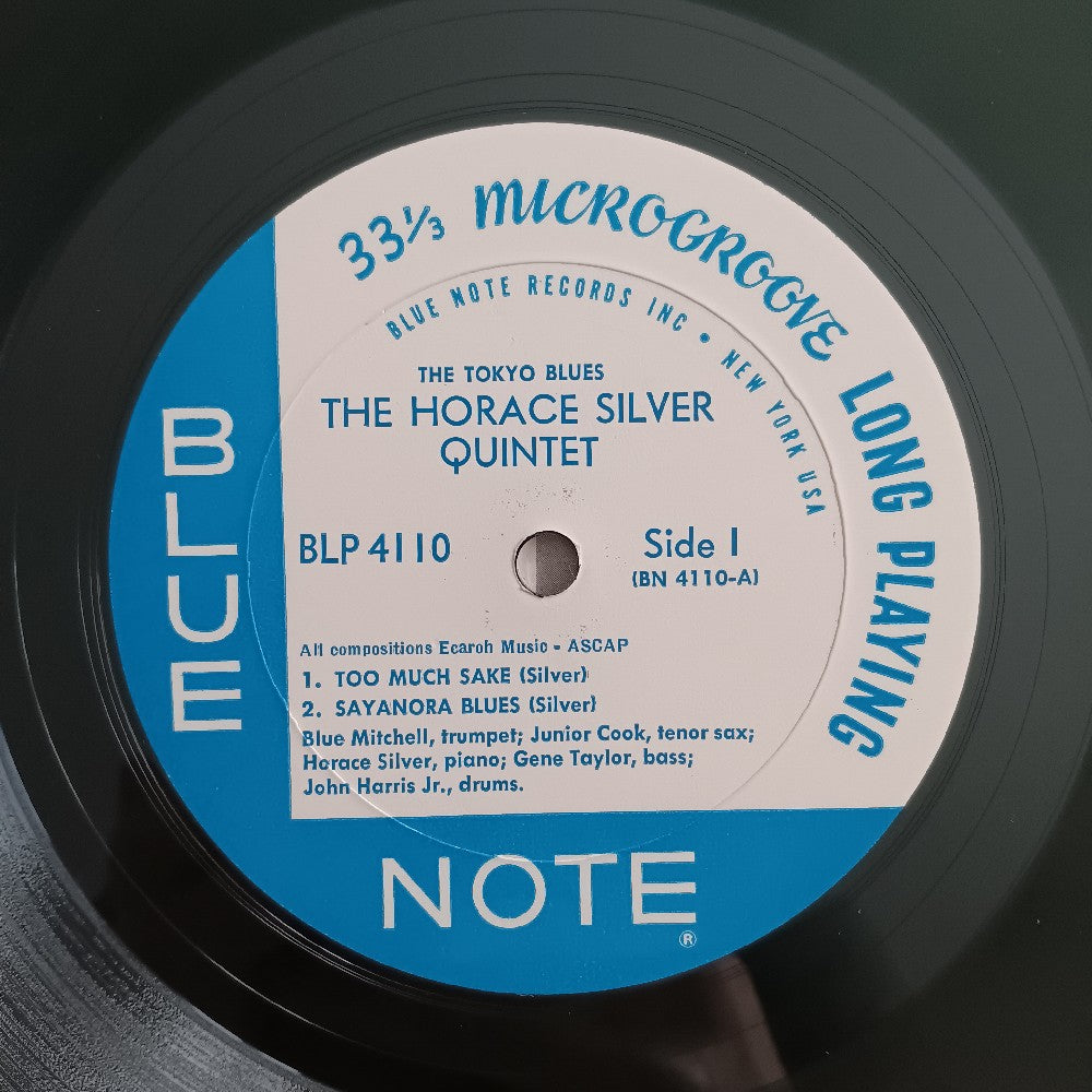 Horace Silver Quintet - The Tokyo Blues RVG Ear P - 1962 - BLP 4110 - Used - VG++ - Vinyl