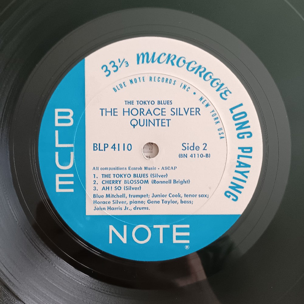Horace Silver Quintet - The Tokyo Blues RVG Ear P - 1962 - BLP 4110 - Used - VG++ - Vinyl