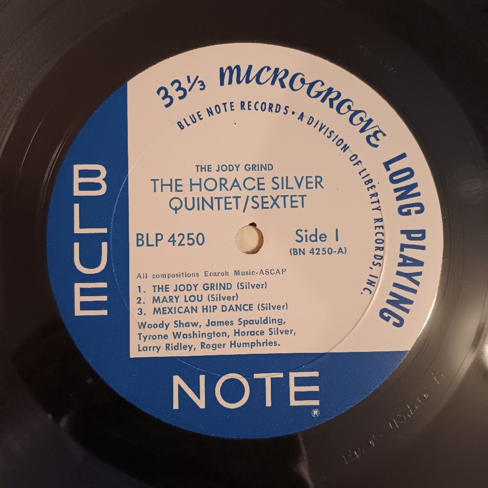 Horace Silver Quintet / Sextet - The Jody Grind OG Mono RVG - 1967 - BLP 4250 - Used - VG++ - Vinyl