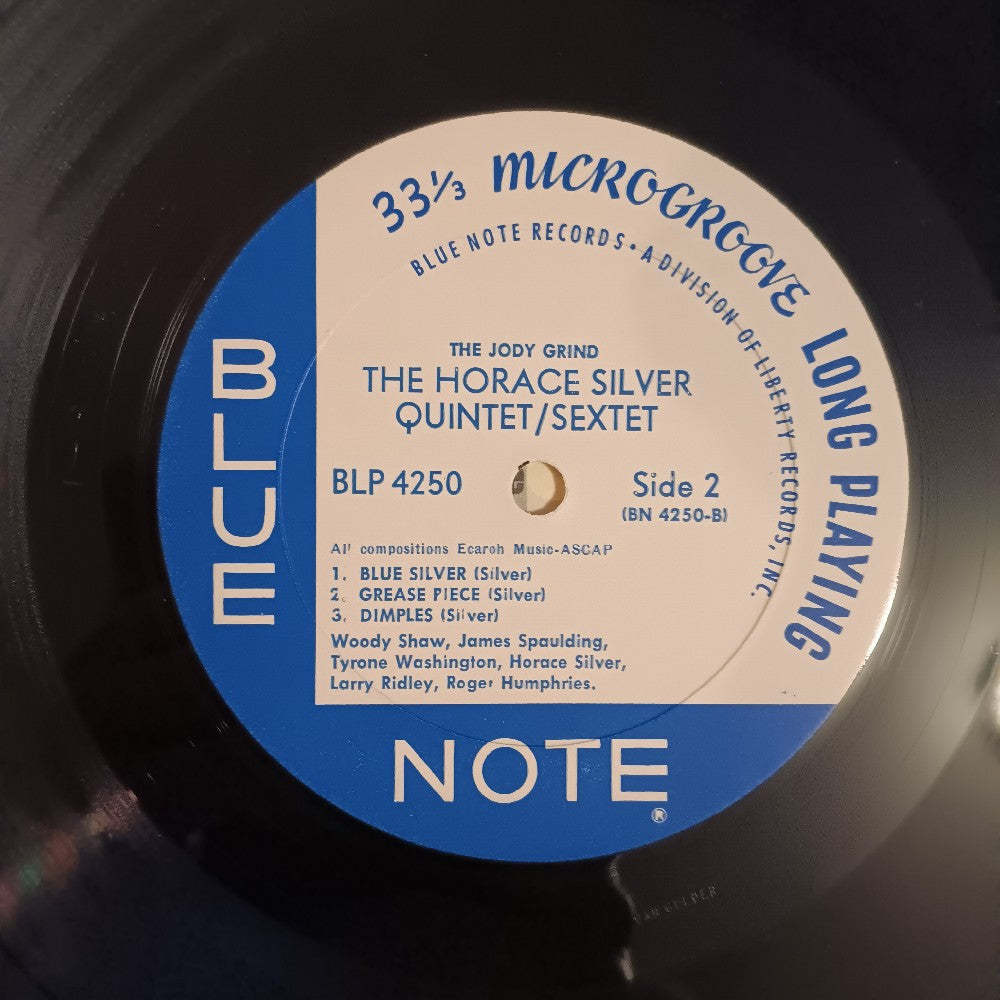 Horace Silver Quintet / Sextet - The Jody Grind OG Mono RVG - 1967 - BLP 4250 - Used - VG++ - Vinyl