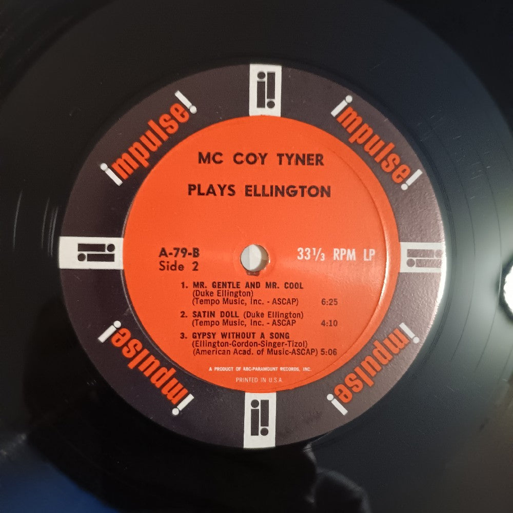 McCoy Tyner - McCoy Tyner Plays Ellington OG MONO RVG - 1965 - A-79 - Used - VG++ - Vinyl