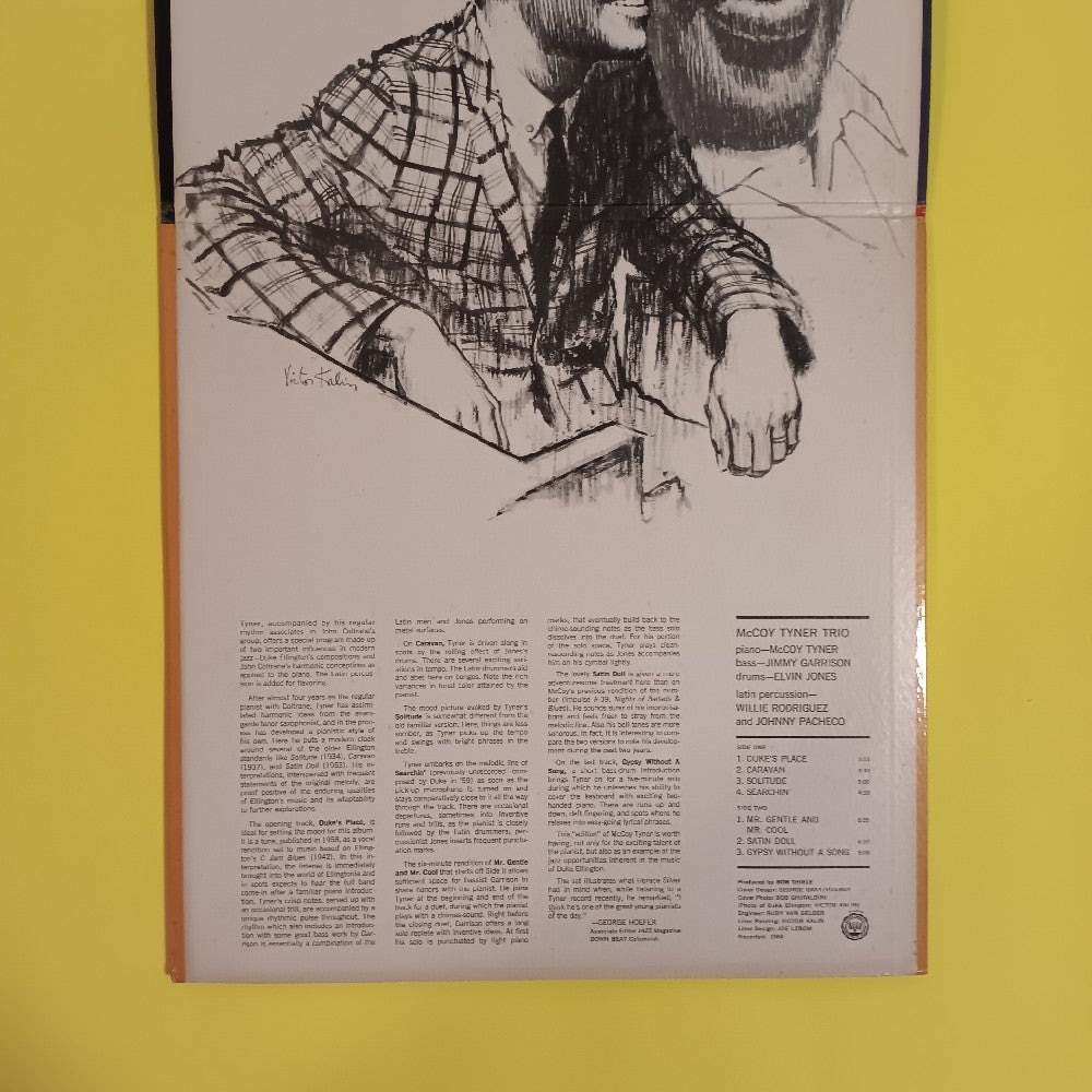 McCoy Tyner - McCoy Tyner Plays Ellington OG MONO RVG - 1965 - A-79 - Used - VG++ - Vinyl