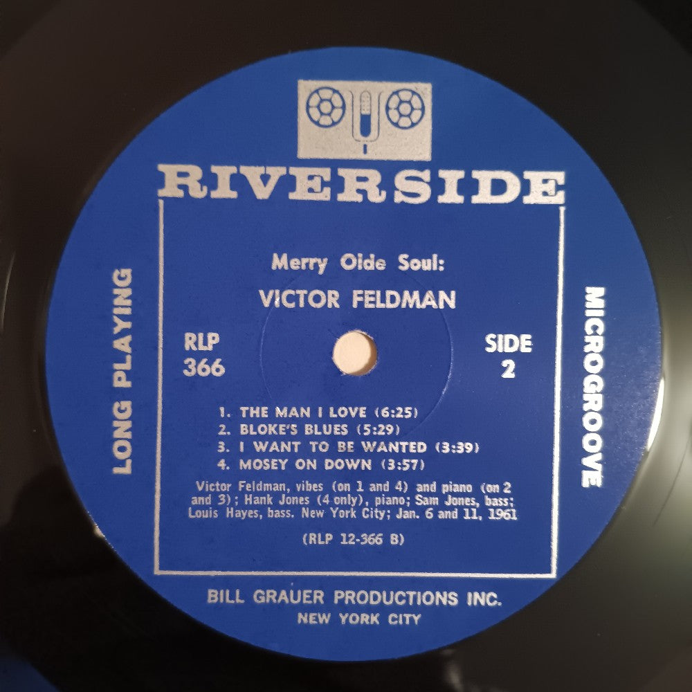 Victor Feldman - Merry Olde Soul MONO - 1961 - RLP 366 - Used - VG++ - Vinyl