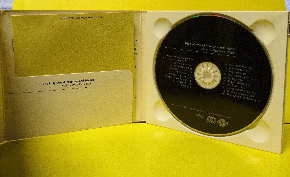 The Holy Modal Rounders And Friends - I Make A Wish For A Potato - 2001 - 1166-11598-2 - Used - EX - CDs