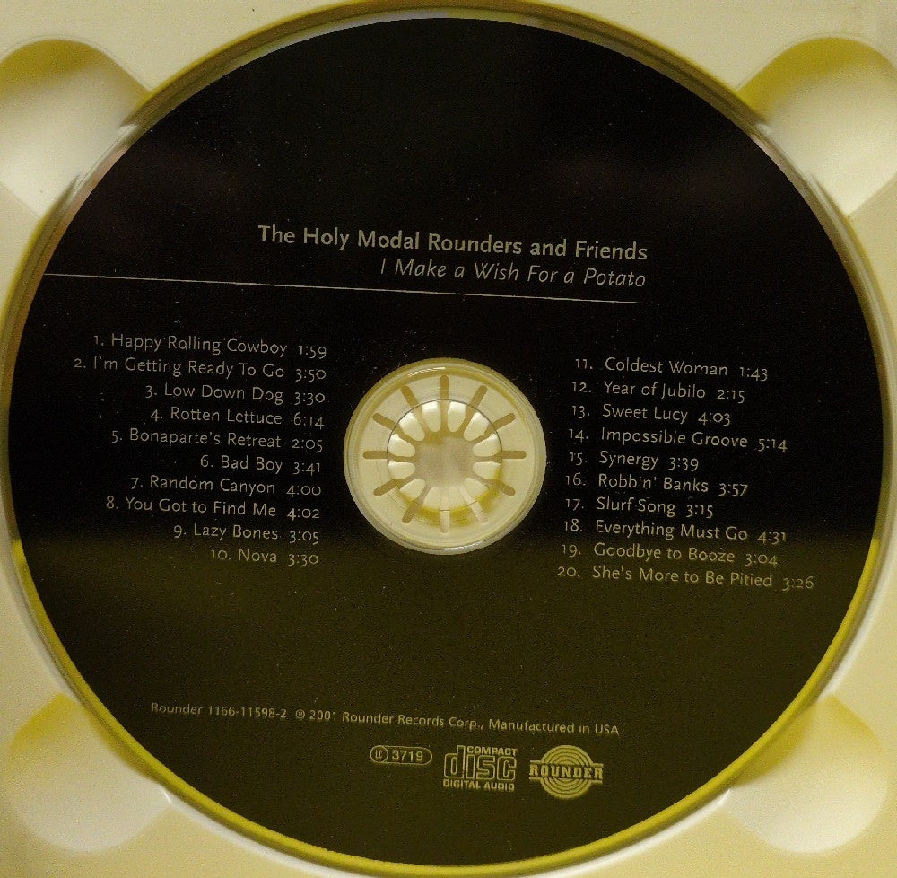 The Holy Modal Rounders And Friends - I Make A Wish For A Potato - 2001 - 1166-11598-2 - Used - EX - CDs