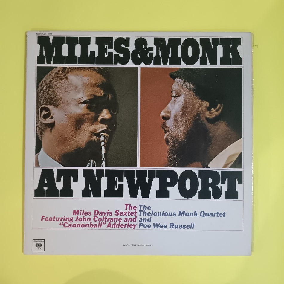 Miles Davis / Thelonious Monk - Miles & Monk At Newport 2 EYE MONO - 1964 - CL 2178 - New - Sealed - Vinyl