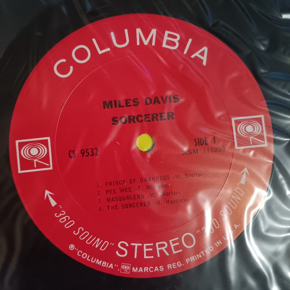 Miles Davis - Sorcerer OG 2 EYE STEREO - 1967 - CS 9532 - New - Sealed - Vinyl