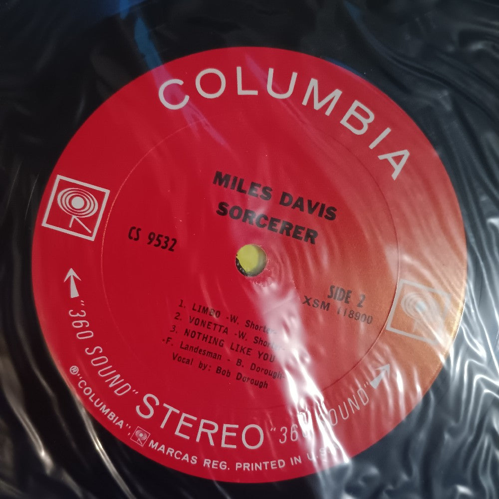 Miles Davis - Sorcerer OG 2 EYE STEREO - 1967 - CS 9532 - New - Sealed - Vinyl