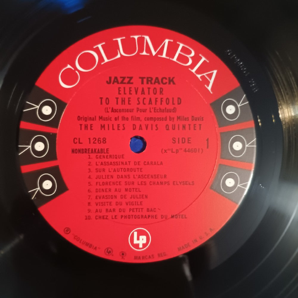 Miles Davis - Jazz Track / Frantic 6 EYE MONO - 1961 - CL 1268 - Used - EX - Vinyl