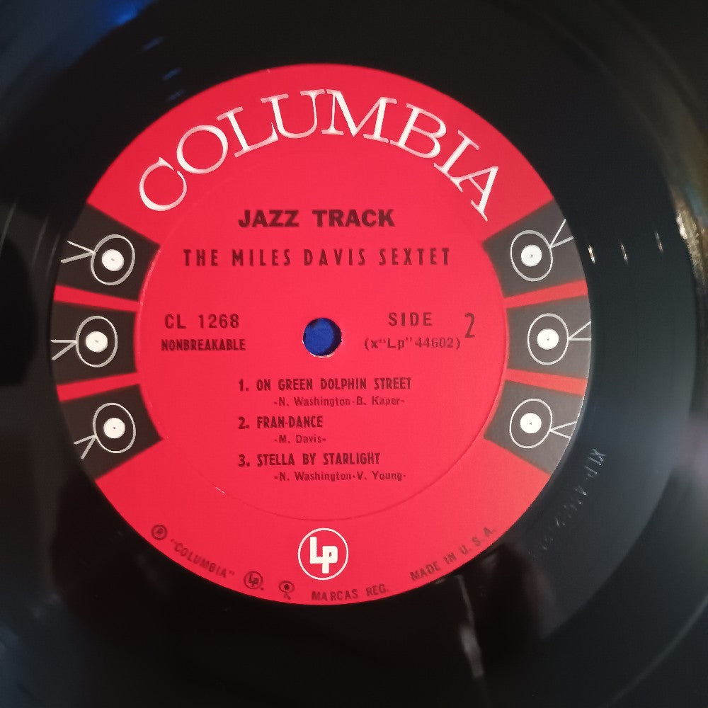 Miles Davis - Jazz Track / Frantic 6 EYE MONO - 1961 - CL 1268 - Used - EX - Vinyl