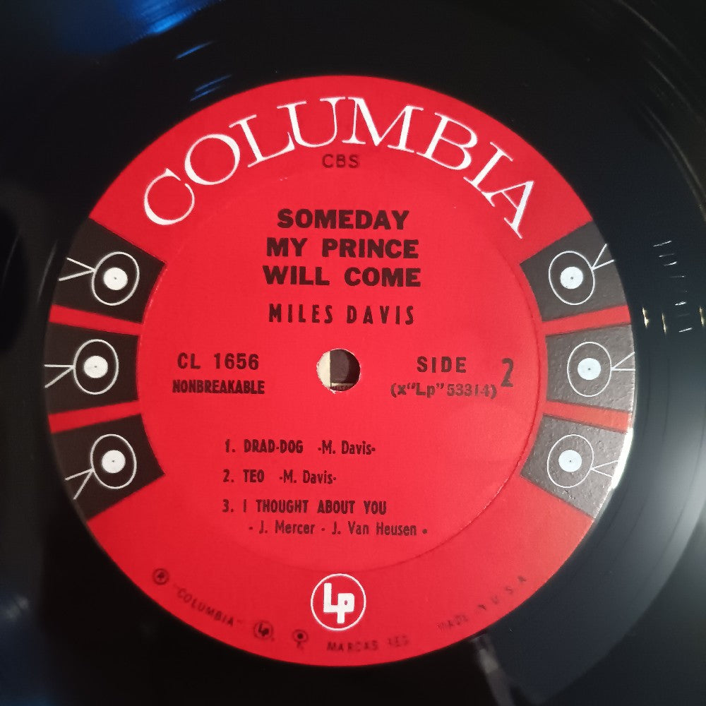 Miles Davis - Someday My Prince Will Come OG 6 EYE MONO - 1961 - CL 1656 - Used - EX - Vinyl