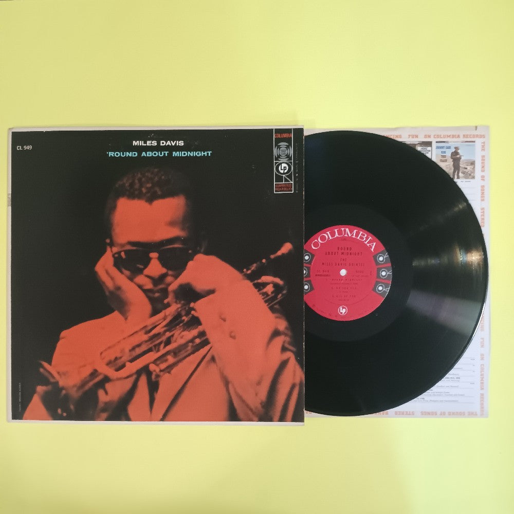 Miles Davis - 'Round About Midnight 6 EYE MONO CBS DG - 1961 - CL 949 - Used - EX - Vinyl