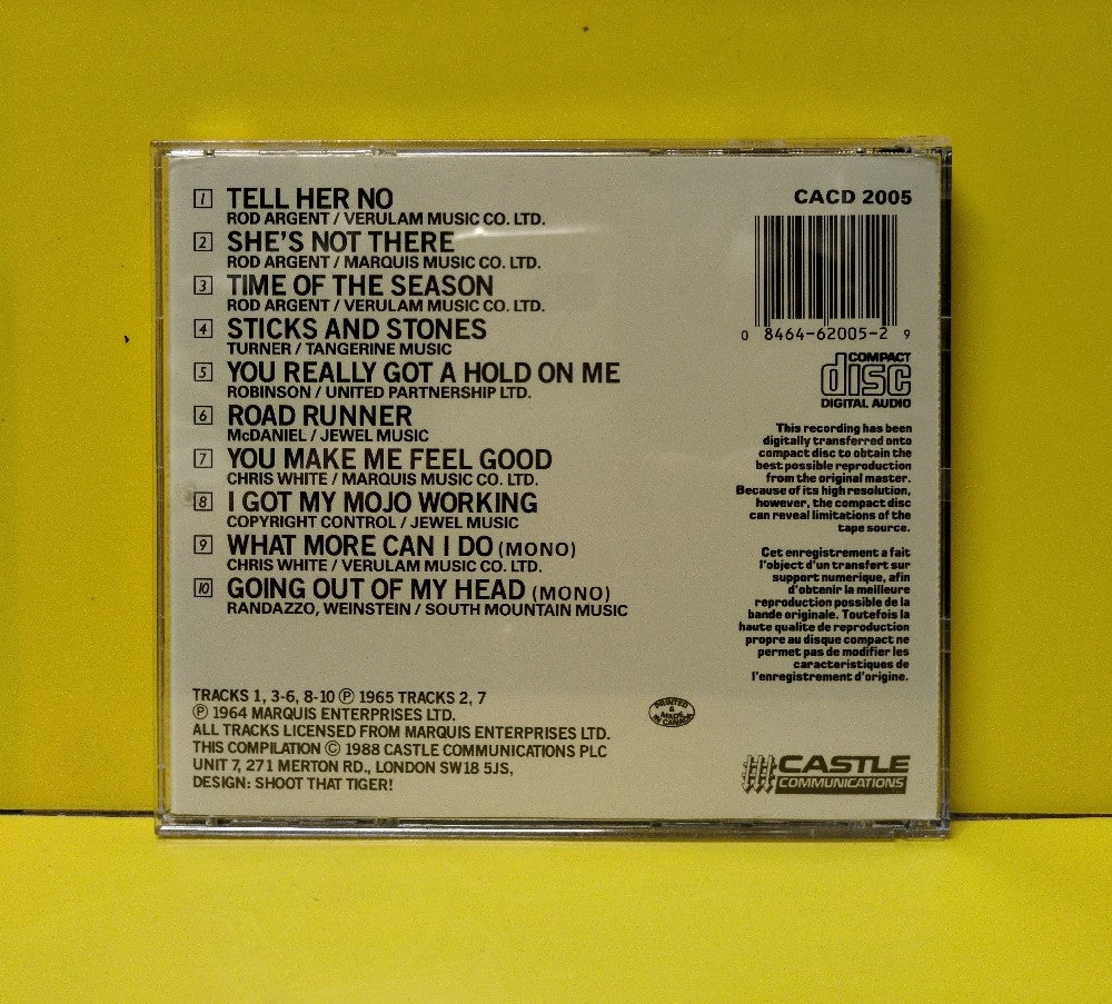 The Zombies - The Collection - 1988 - CACD 2005 - Used - EX - CDs - Canadian Import