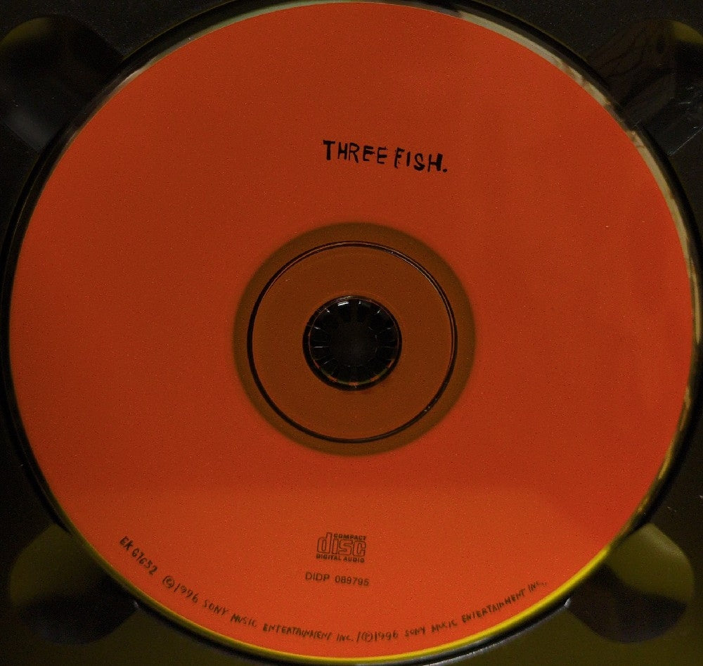 Three Fish - Three Fish - 1996 - EK 67652 - Used - EX - CDs - Orange Disc - Digipak