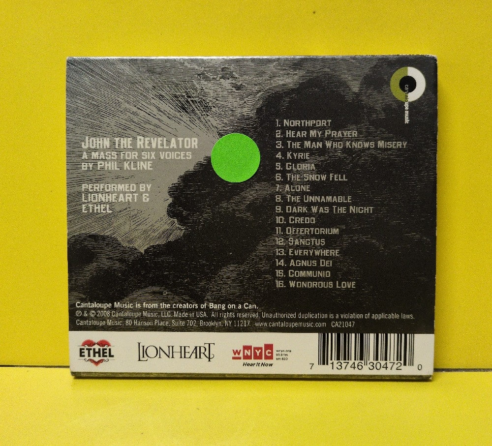 Phil Kline / Lionheart / Ethel - John The Revelator - 2009 - CA21047 - Used - EX - CDs