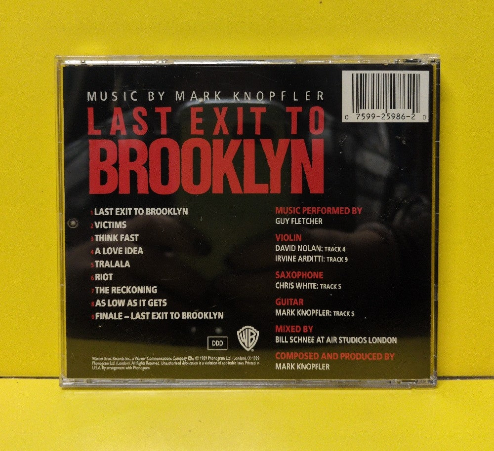 Mark Knopfler - Last Exit To Brooklyn - 9 25986-2 - Used - EX - CDs - Reissue