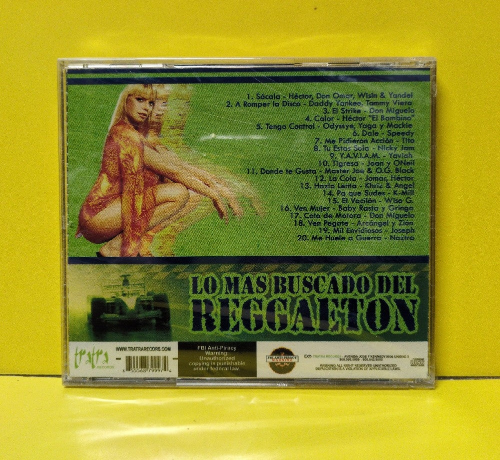Various - Lo Mas Buscado Del Reggaeton - New - Sealed - CDs