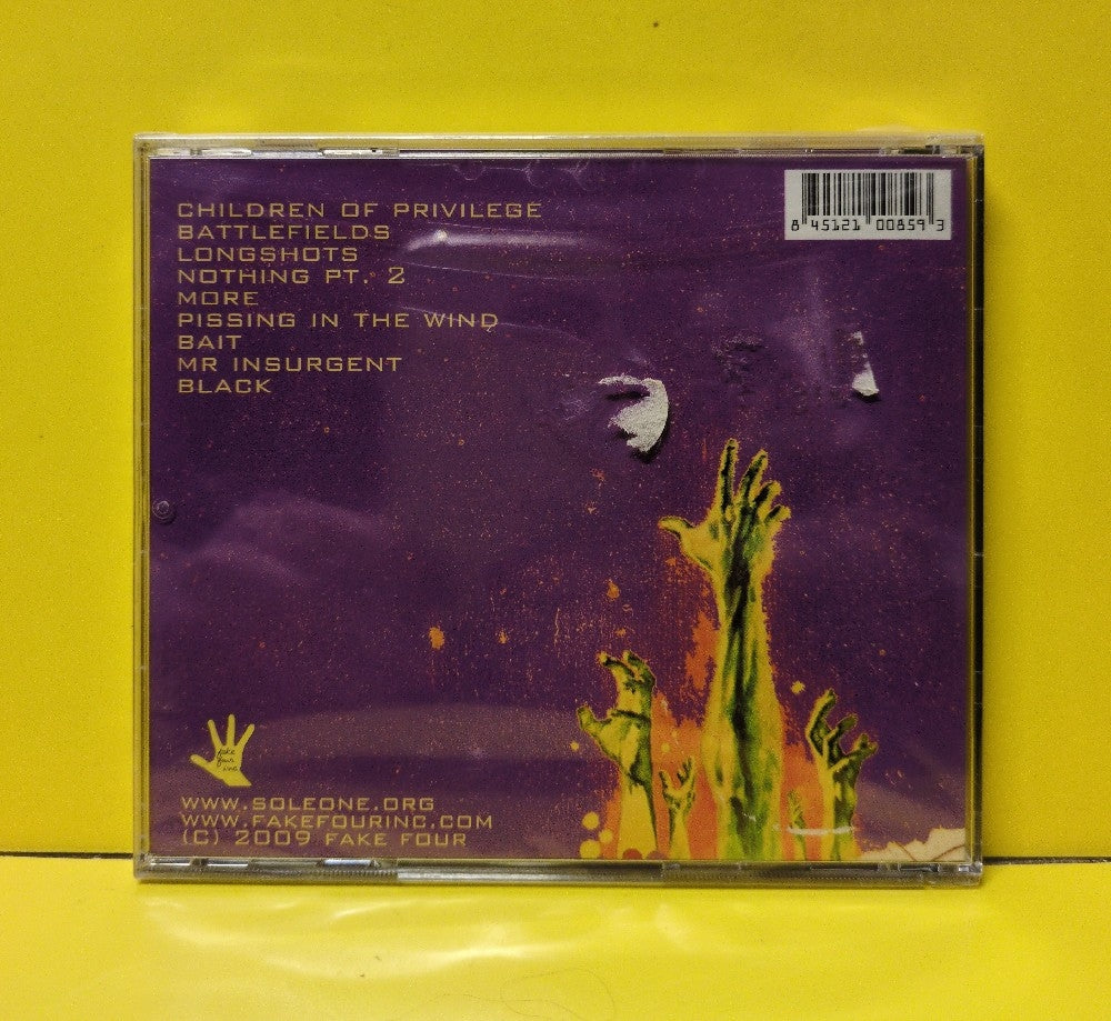 Sole And The Skyrider Band - Plastique - 2009 - FFINC011 - New - Sealed - CDs - Promo