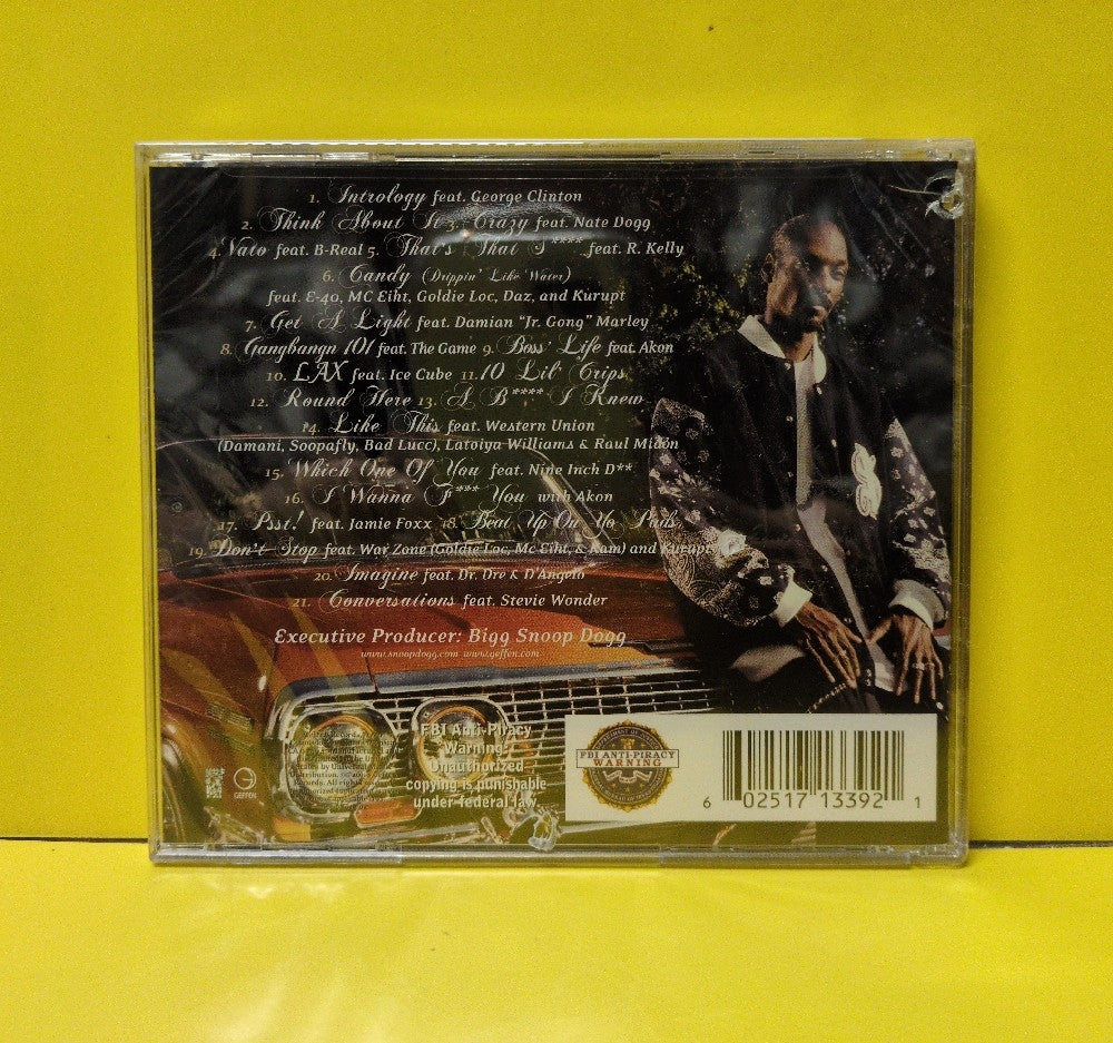 Snoop Dogg - Tha Blue Carpet Treatment - 2006 - B0008023-02 - New - Sealed - CDs - Parental Advisory