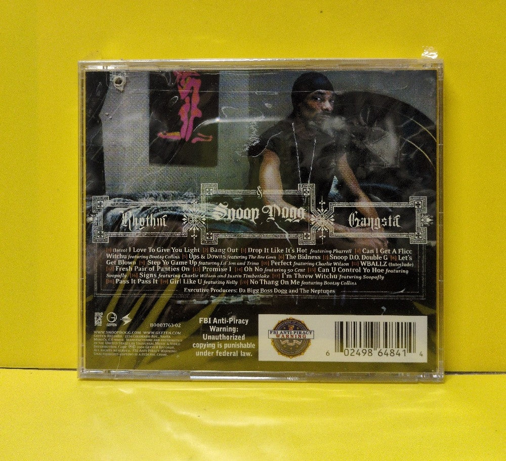 Snoop Dogg - R & G (Rhythm & Gangsta): The Masterpiece - 2004 - B0003763-02 - New - Sealed - CDs - Parental Advisory